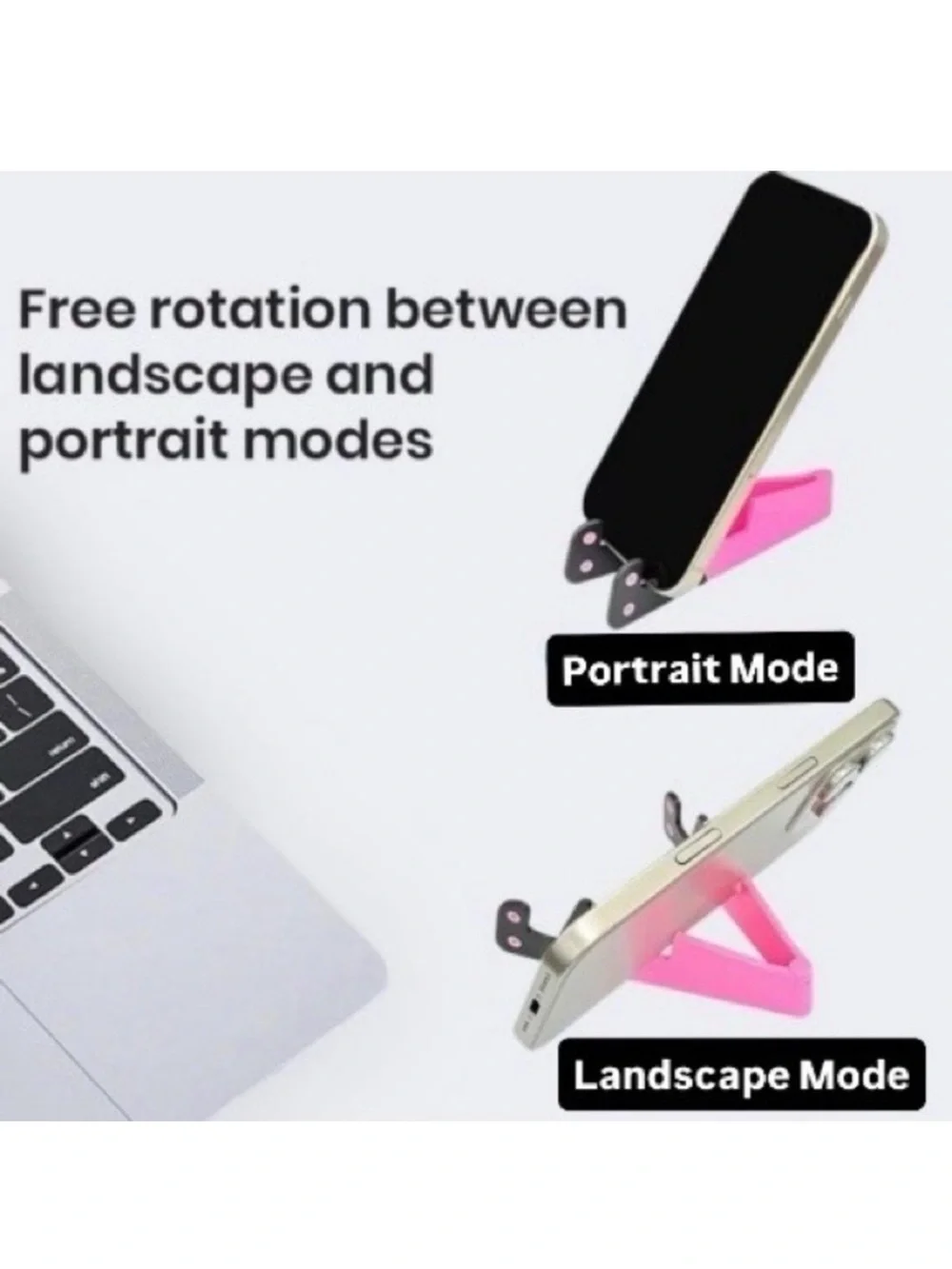 💞 New Red & Black Travel Universal Folding Phone Stand